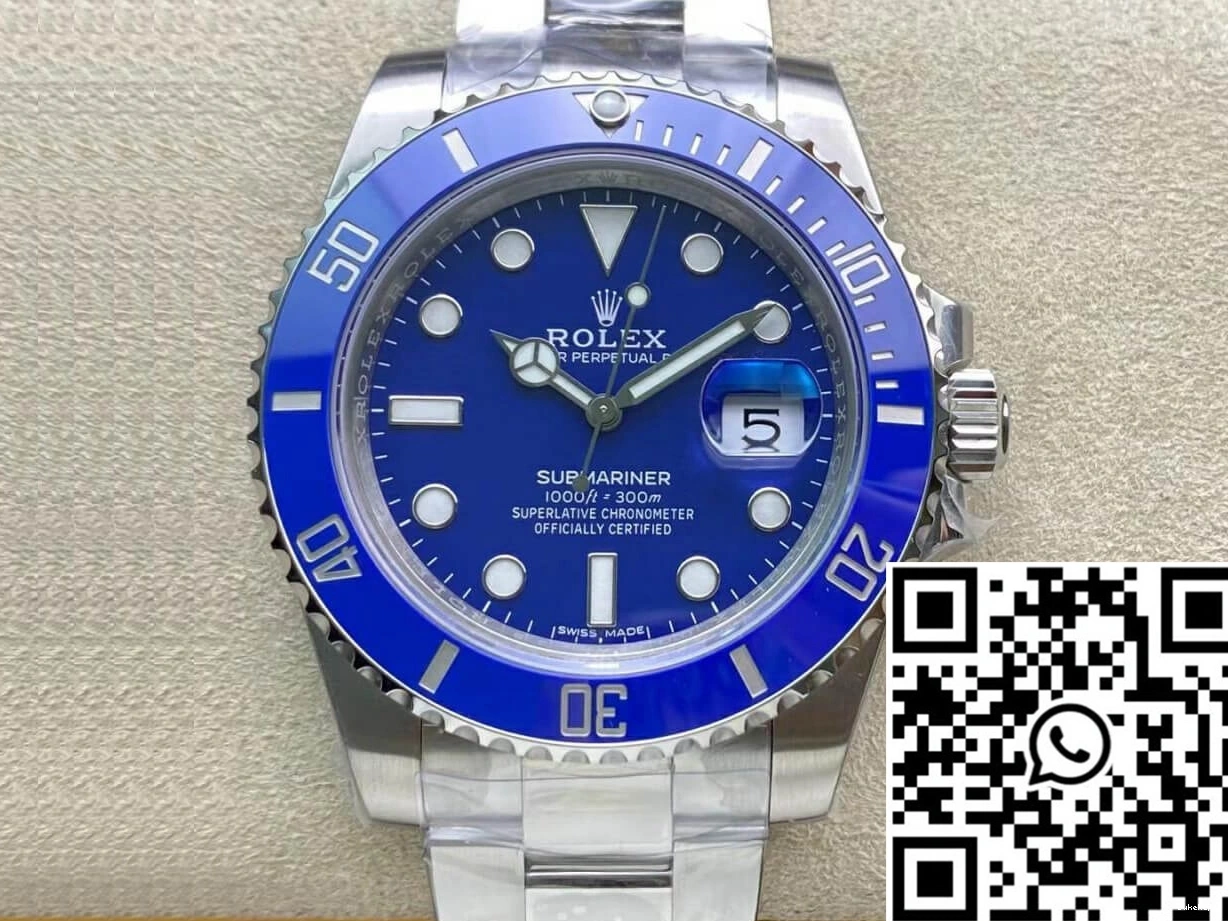 Blue Dial 116619LB-97209 Rolex Submariner VS Factory 0128
